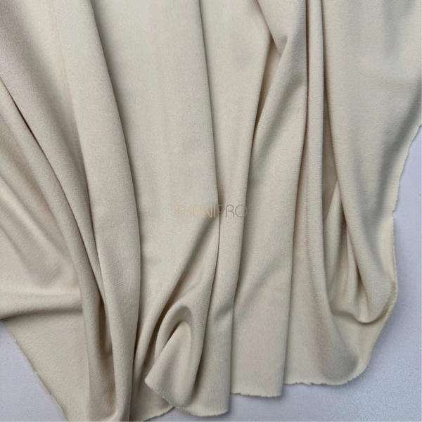 Трикотаж масло стрейч цвет бежевый, арт. MD2028-3