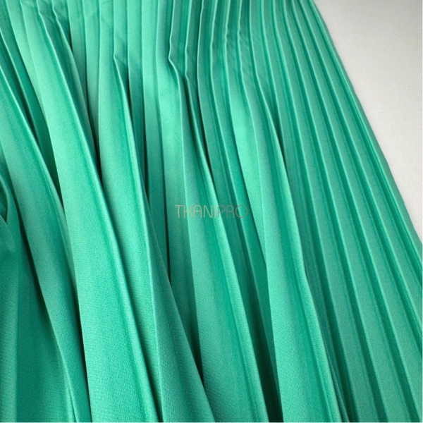 Плиссе параллельная складка 1-1 см, арт. PLS3110-58 цвет  аквамарин зеленый