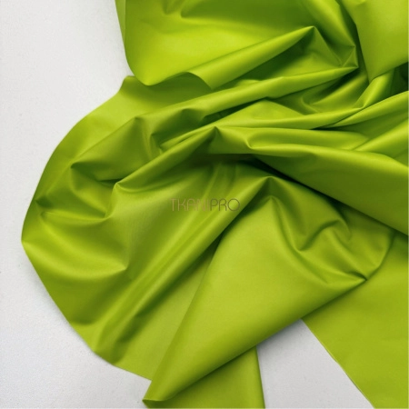 Ткань плащевая дюспо матовая цвет яблочный, арт. PL2284-9