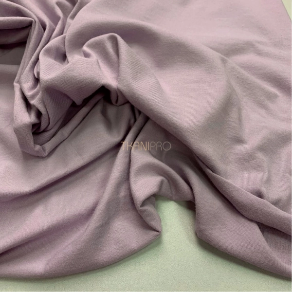 Трикотаж кулирная гладь, арт. DK3551-19 цвет сиреневый лиловый