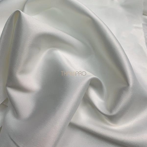 Атлас плотный, арт. A2095-1 цвет молочный