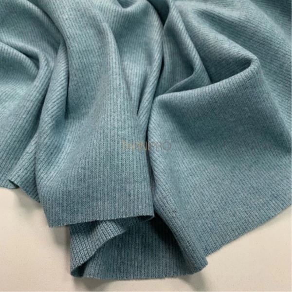 Рибана под ангору, арт. WD4352-16 цвет бирюзовый меланж