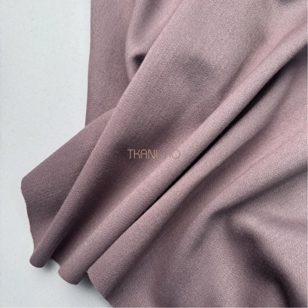 Костюмная поливискоза стрейч, арт. KA1906-2 цвет кофейный сиреневый