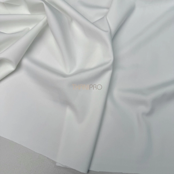 Ткань бифлекс матовый белый, арт. BF5401-1