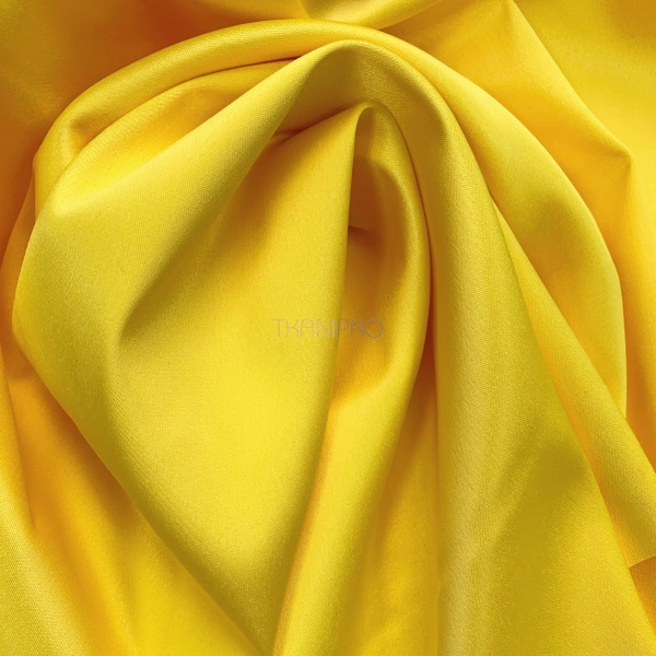 Атлас плотный, арт. A2086-33 цвет желтый