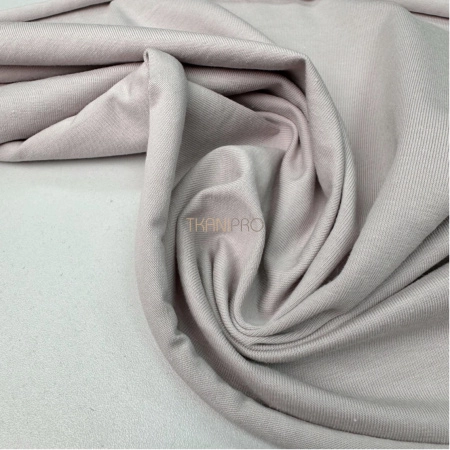 Трикотаж кулирная гладь, арт. DK3551-25 цвет бежевый серый