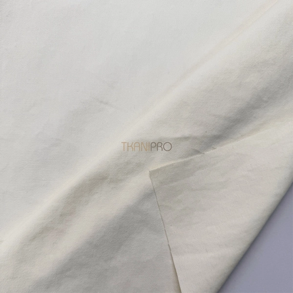 Хлопок твил плотный  цвет ванильный, арт. IKM3005-3