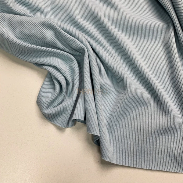 Трикотаж Кашкорсе с вискозой, арт. DW1960-13 цвет голубой