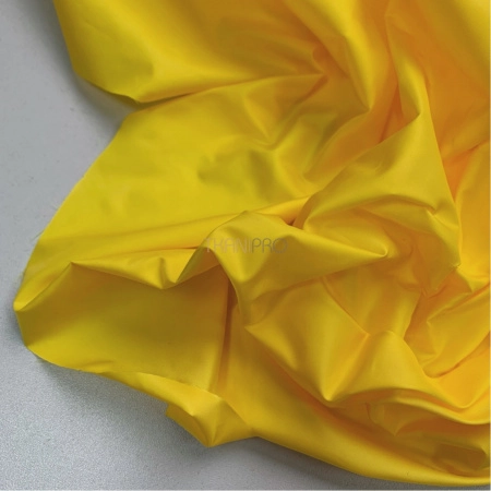 Ткань плащевая дюспо матовая, арт. PL2282-54 цвет желтый