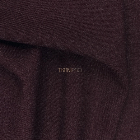 Костюмная плотная ткань цвет бордовый марсала, арт. KD1967-1