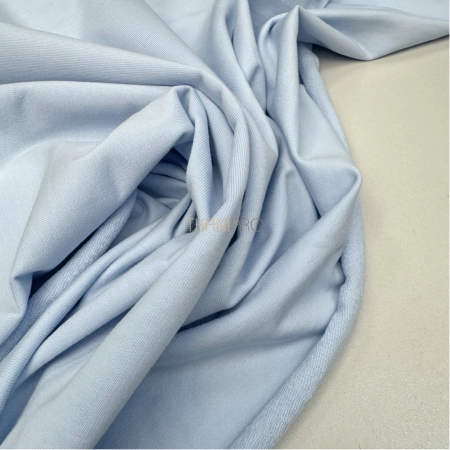 Футер 2 нитка петля, арт. DF3710-9 цвет голубой