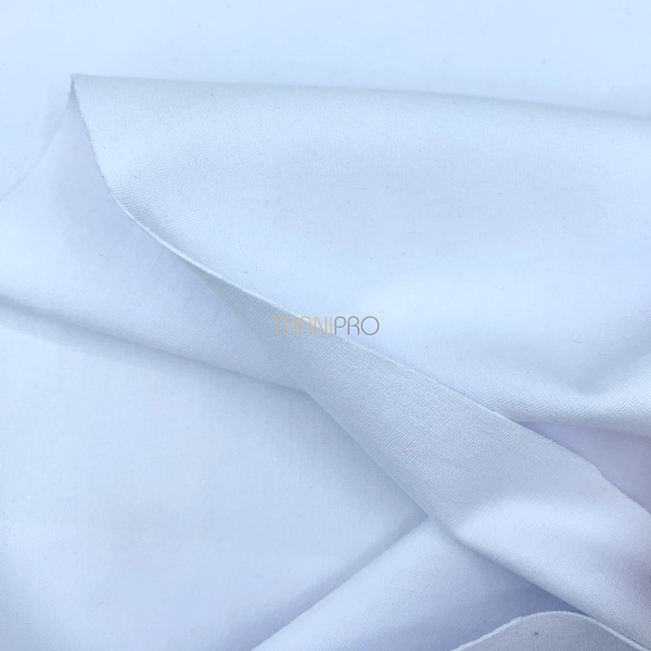 Трикотаж джерси плотный цвет белый, арт. DN2084-1