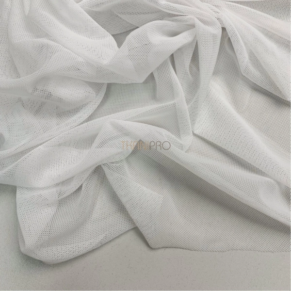 Эластичная сетка цвет белый, арт. SS2402-1