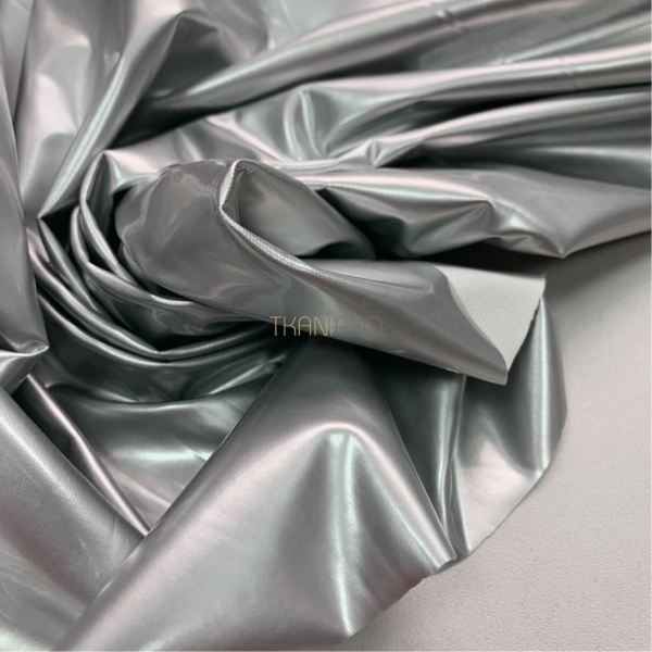 Лаковая кожа цвет серебро, арт. YL1931-1