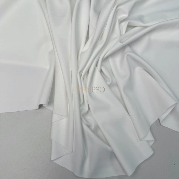 Ткань бифлекс матовый белый, арт. BF5401-1