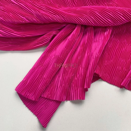 Плиссе жатка, арт. PLS1904-51 цвет фуксия