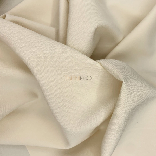 Костюмная ткань с вискозой цвет экрю, арт. K1935-13