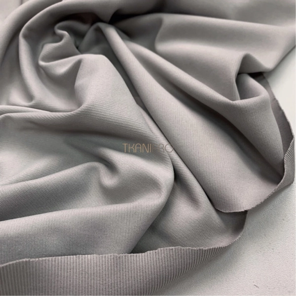 Трикотаж в рубчик цвет серый, арт. TM2112-4