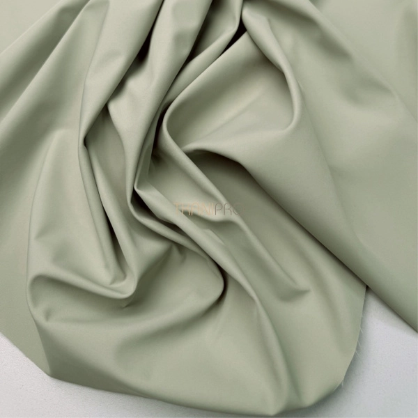 Плащевая ткань пич бондинг, арт. PL3232-158 цвет оливковый