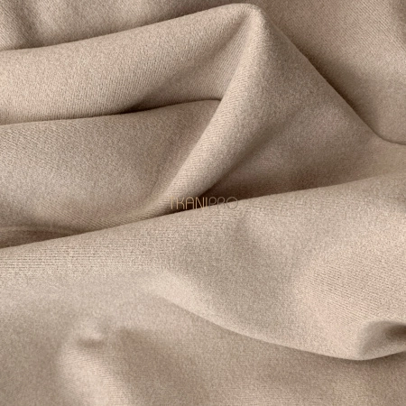 Ткань трикотаж эластичный софт тач, арт. DW1526-14 цвет бежевый