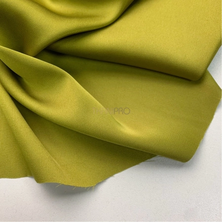 Шелк искусственный цвет зеленый яблочный, арт. S2131-59