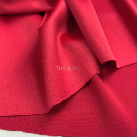 Атлас плотный, арт. A2088-7 цвет красный