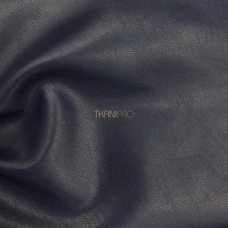 Искусственная кожа на флисе, арт. OW1852-3 цвет синий