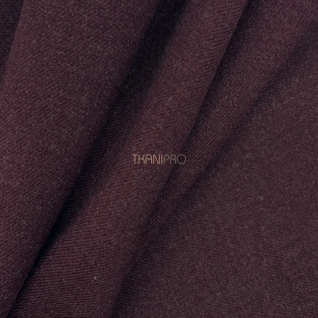 Костюмная плотная ткань цвет бордовый марсала, арт. KD1967-1