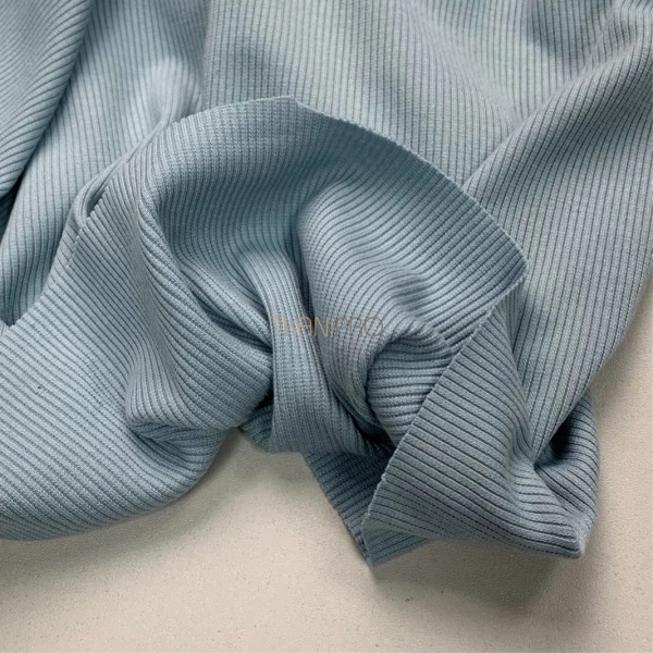 Трикотаж Кашкорсе с вискозой, арт. DW1960-13 цвет голубой