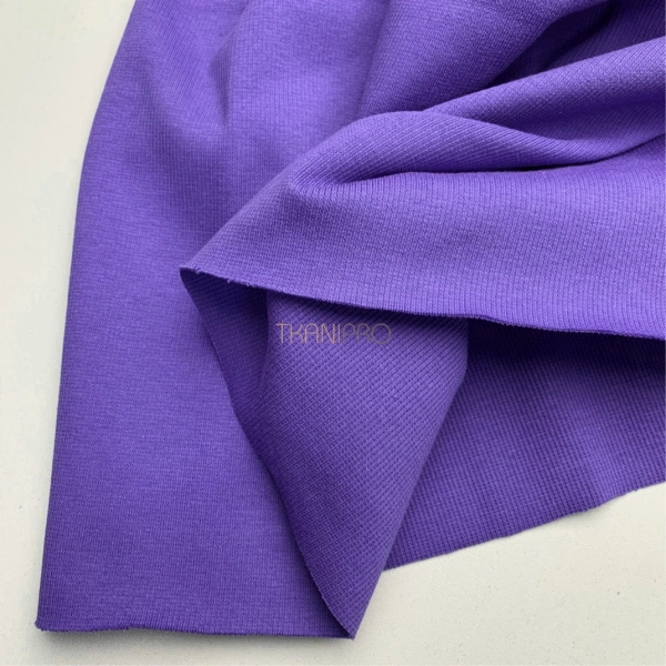 Трикотаж кашкорсе, арт. DW1201-34 цвет фиолетовый