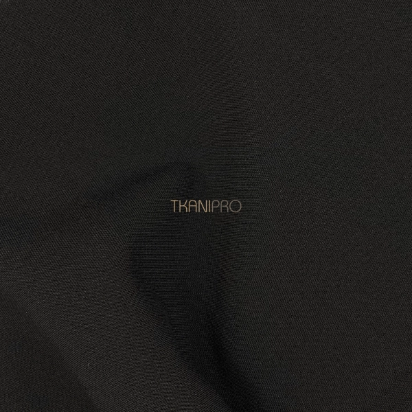 Костюмная ткань с вискозой черная, арт. K1947-1
