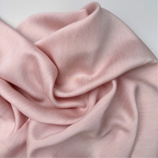 Вискоза плательная с шерстью цвет розовый, арт. LB5001-13