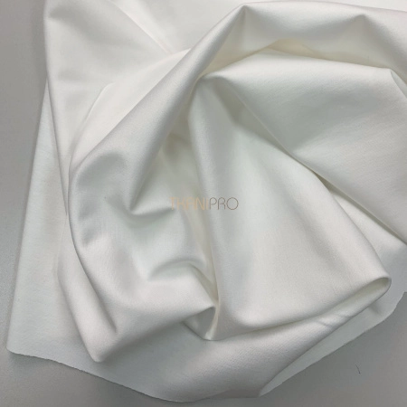 Трикотаж джерси цвет молочный, арт. D2039-1