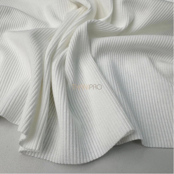 Трикотаж Кашкорсе с вискозой цвет молочный, арт. DW1967-1