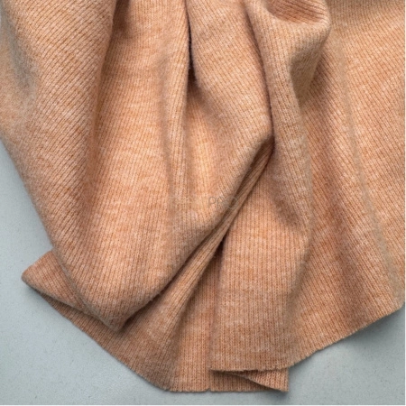 Рибана под ангору, арт. WD4249-24 цвет персиковый меланж