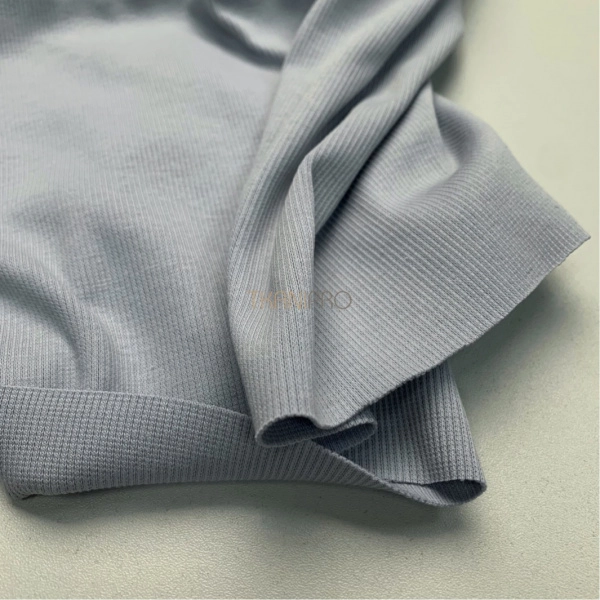 Трикотаж кашкорсе, арт. DW1201-12 цвет голубовато серый