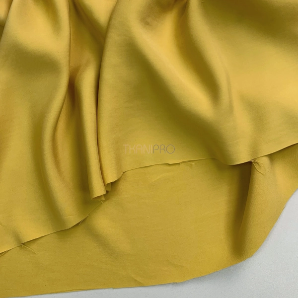 Вискоза плательная, арт. BK3011-6 цвет желтый горчичный