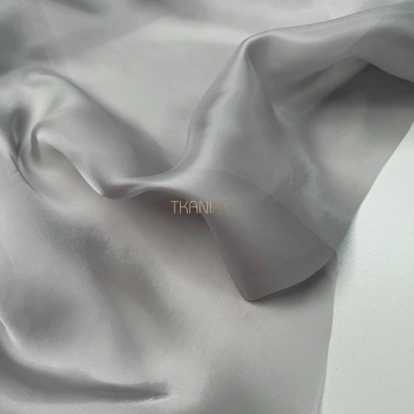 Ткань кристалон цвет серый, арт. SO1036-7