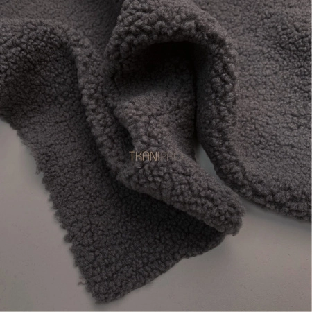 Мех барашек цвет серый, арт. WF3040-30