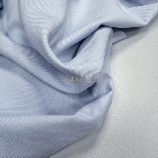 Твил хлопок модал, арт. IKM4001-4 цвет голубой