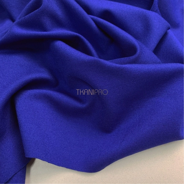 Трикотаж джерси цвет синий электрик, арт. D1001-6