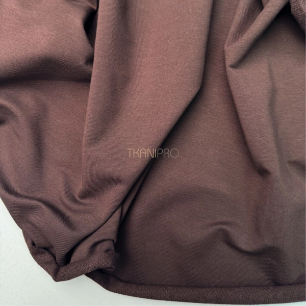 Футер 2 нитка петля коричневый, арт. DF3710-29