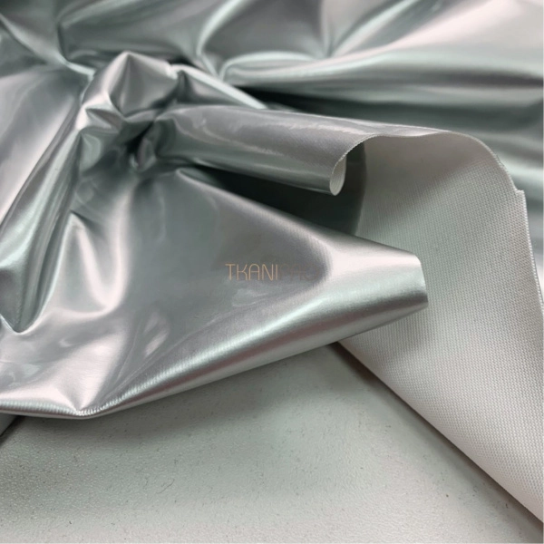 Лаковая кожа цвет серебро, арт. YL1931-1