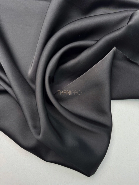 Сатин вискоза, арт. SK2006-13 цвет черный