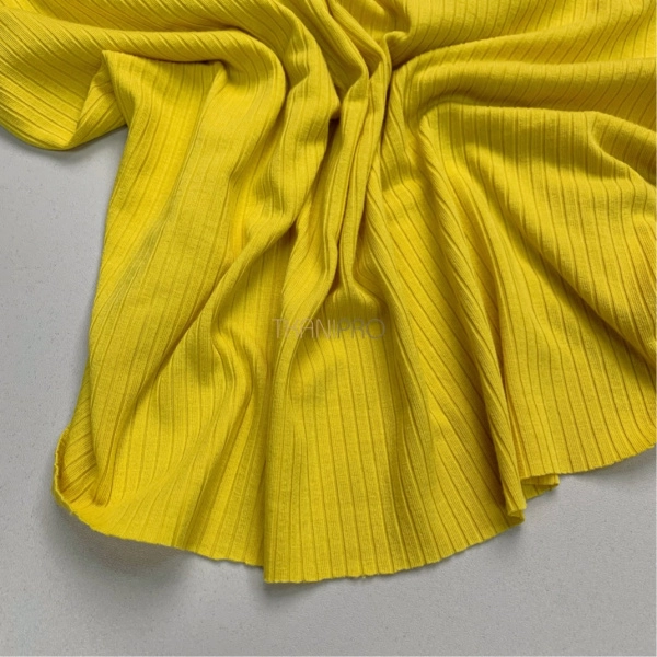 Трикотаж лапша желтая, арт. DW2201-4