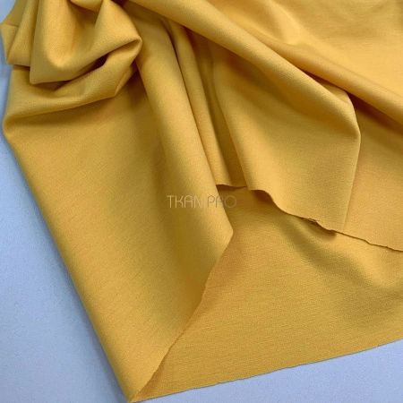 Трикотаж джерси цвет желтый янтарный, арт. D1063-153