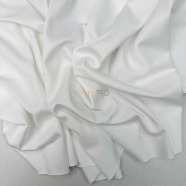 Холодное масло ткань цвет молочный, арт. MD3009-1