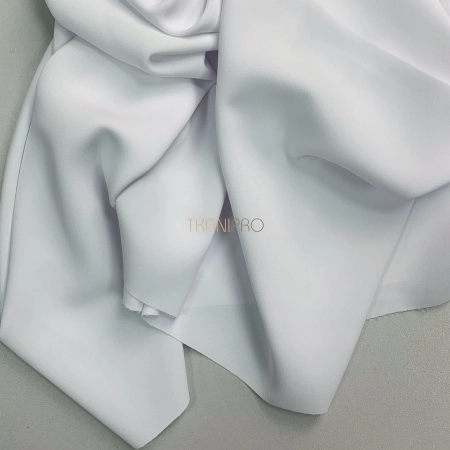 Блузочная ткань Чикаго, арт. BSK5036-1 цвет белый