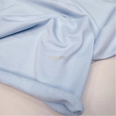 Футер 2 нитка петля, арт. DF3710-9 цвет голубой