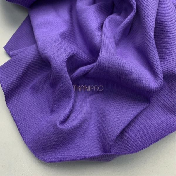 Трикотаж кашкорсе, арт. DW1201-34 цвет фиолетовый